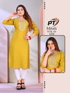 Mitali Vol 1 By Pt Rayon Doby Size Combo Kurtis Wholesale Clothing Suppliers In India